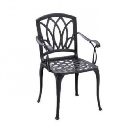 Armchair Restaurant Garden Aluminum Casting Chair