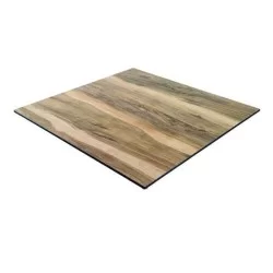 12 mm  Kare Cafe Masası Compact Tablası