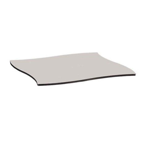 Shaped Cut White Compact Table Top