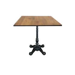 Compact Table with Iron Cast Leg Compact Table with Iron Cast Leg