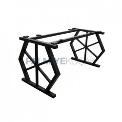 Hexagonal Petek Single Part Billet Table Leg