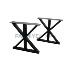 Këmba e tryezës me kryq Këmba e tryezës me kryq