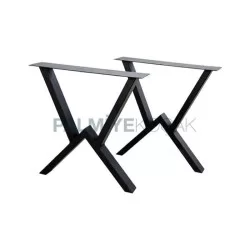 Ensemble de pieds de table en billettes