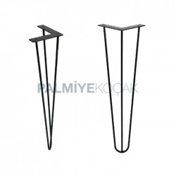Oval Tipped Table Table Leg