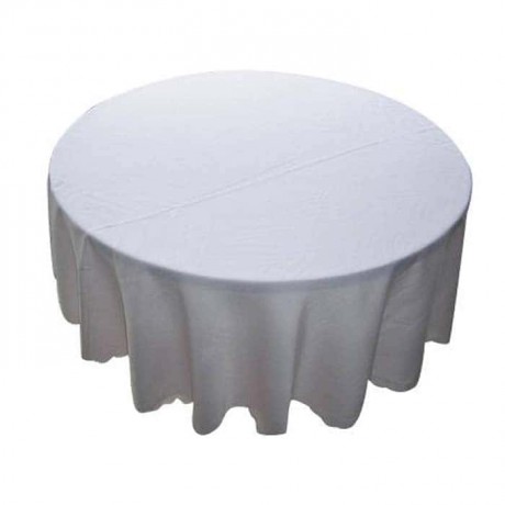 Round Table Cloth with Cotton Fabric
