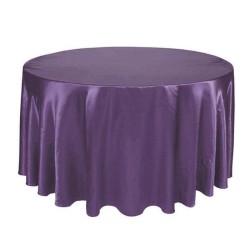 Mbulesa e tryezës për organizimin e ngjyrës blu të pëlhurës saten Mbulesa e tryezës për organizimin e ngjyrës blu të pëlhurës saten