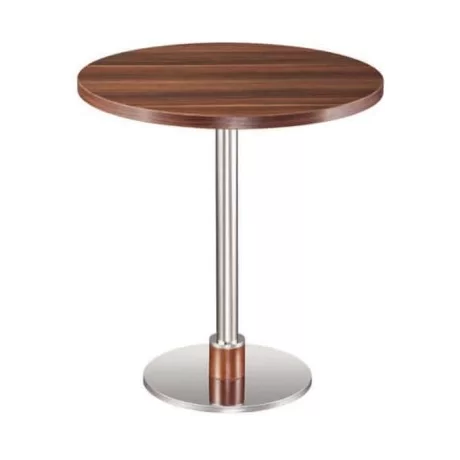 Table à pieds en acier inoxydable peint Table à pieds en acier inoxydable peint