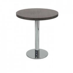 Painted Round Table Top Stainless Legged Table