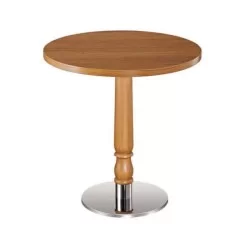 Round Table Top Metal Leg Hotel Table