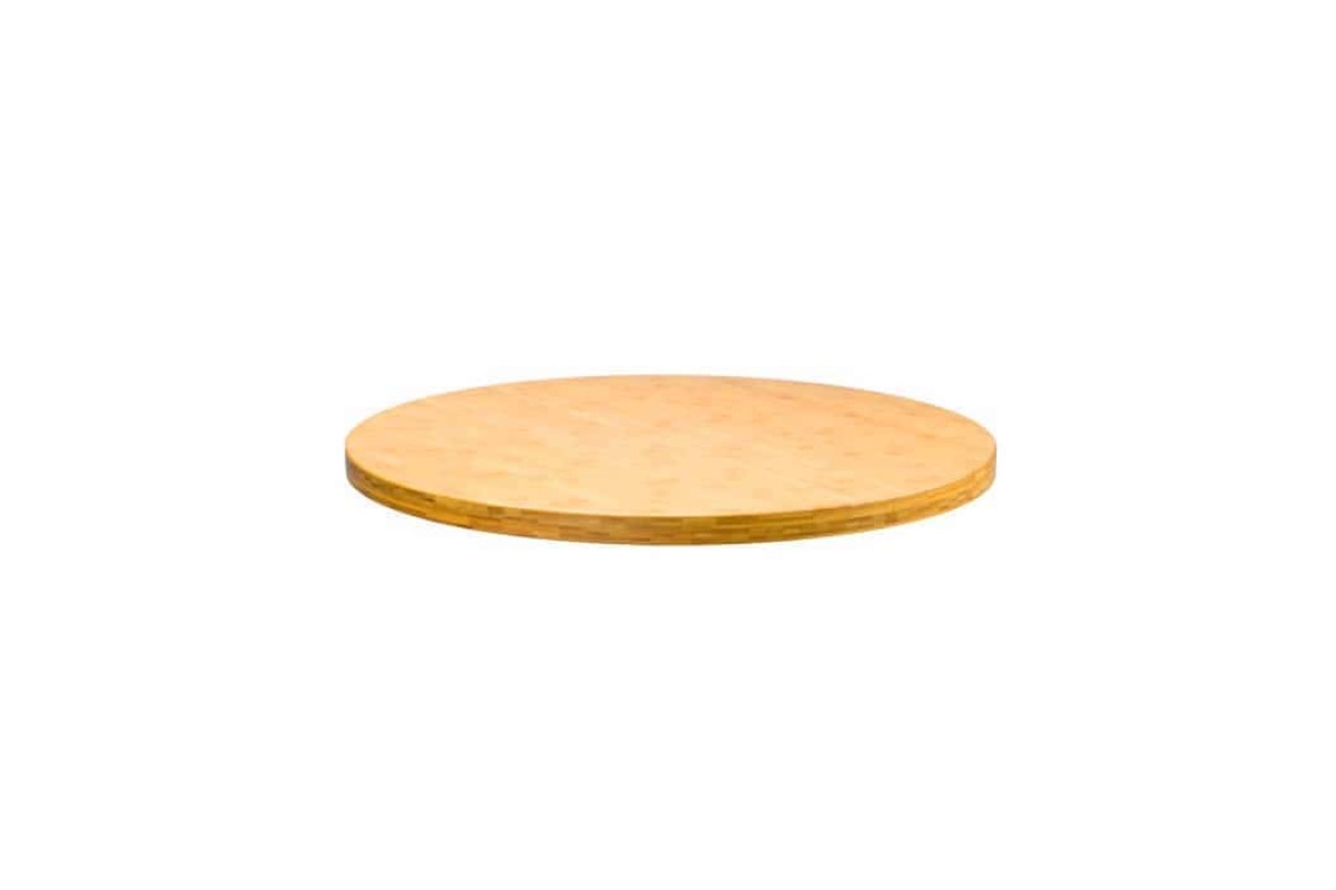 Plateau de table rond en bois massif - Plateau de table Masifpan