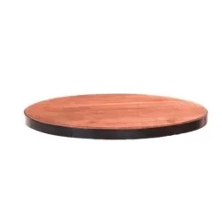 Table de café ronde à panneaux solides
