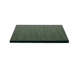 Ebony Patterned Pvc Rand Band Mdflam Cafe Table Top