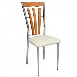 Chrome Nickel Cafe Chair