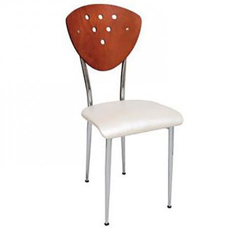 Lamine Chrome Metal Chair
