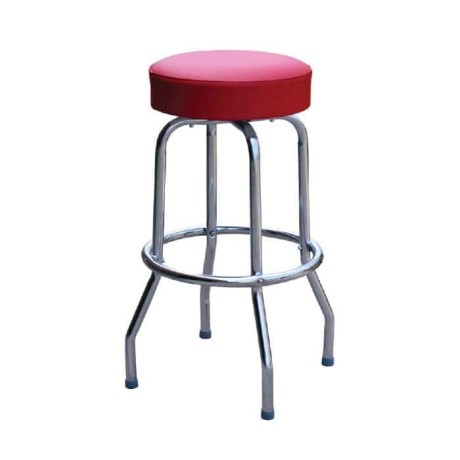 Tube Leg Metal Bar Stool