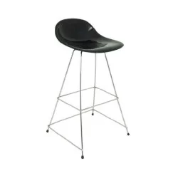 Chaise de bar avec siège en fibre de fer
