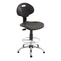 Bingo Chrome Star Leg Labor Werkstattstuhl