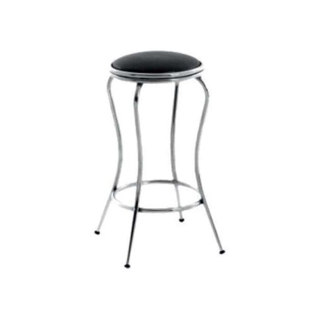 Metal Chrome Bar Stool