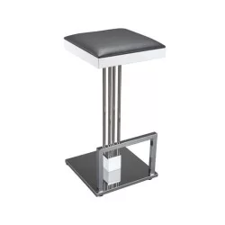 Paslanmaz Ayaklı Metal Bar Sandalyesi