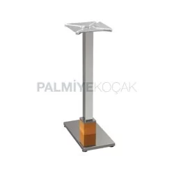 Çiftli Paslanmaz Masa Metal Ayağı