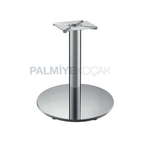 Inox Edelstahl Rundes Cafe Tischbein Inox Edelstahl Rundes Cafe Tischbein