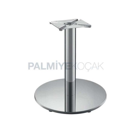 Inox Stainless Round Cafe Table Leg