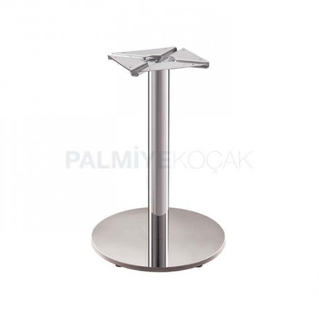 50cm Base Diameter  Stainless Table Leg
