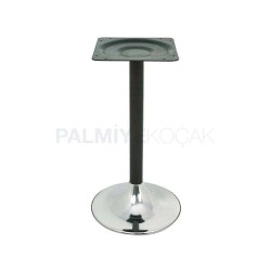 Këmbë tryeze metali prej këmbësh prej druri të kthyer në argjend të suvatuar Këmbë tryeze metali prej këmbësh prej druri të kthyer në argjend të suvatuar