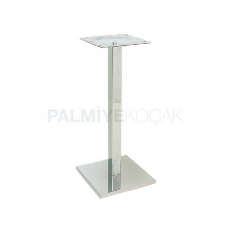 Square Base Bar Type Stainless Table Leg