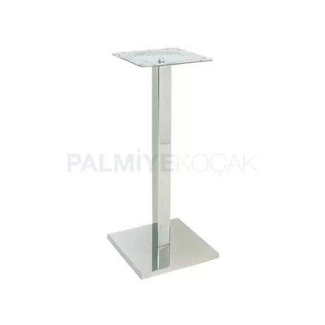 Square Base Bar Type Stainless Table Leg Square Base Bar Type Stainless Table Leg