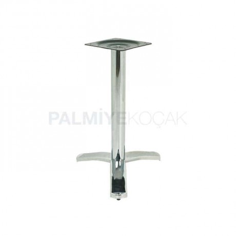 Chrome Plated Metal Table Leg
