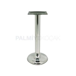 Chrome Metal Bright Metal Table Leg