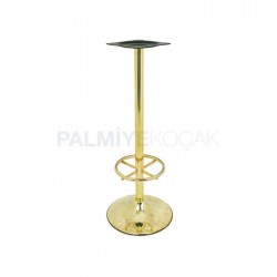 Brass Coating Bar Table Leg