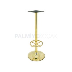 Këmba e tryezës me shirita të praruar Këmba e tryezës me shirita të praruar