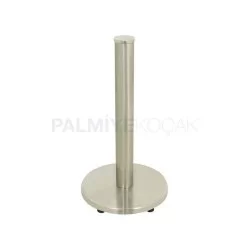 Matte Satin Stainless Hotel Restaurant Table Leg