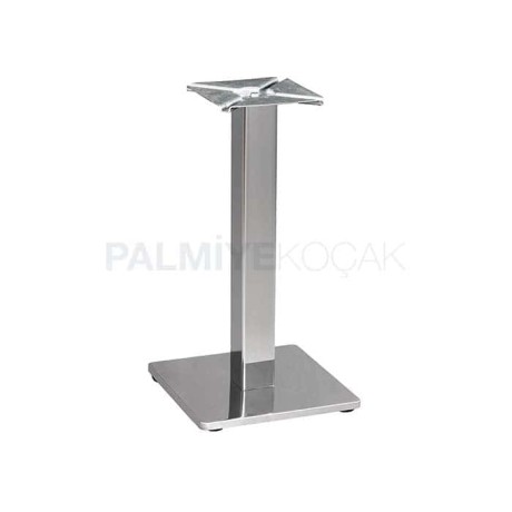 Satin Stainless Square Table Leg