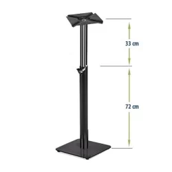Adjustable Metal Table Base Square Base