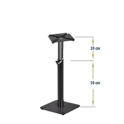 Tavolinë kafeje Baza katrore e rregullueshme për tryezë metalike - Tavolinë Tavolinë kafeje Baza katrore e rregullueshme për tryezë metalike - Tavolinë