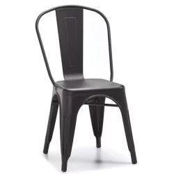 Antrasit Boyalı Metal Sandalye