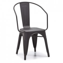 Anthracite Metal Arm Chair Sale