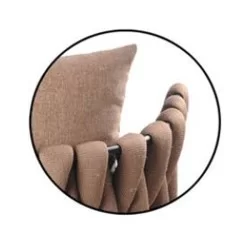Wicker Geflochtene Metallstuhl
