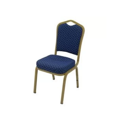Navy Blue Metal Banquet Chair - has2022