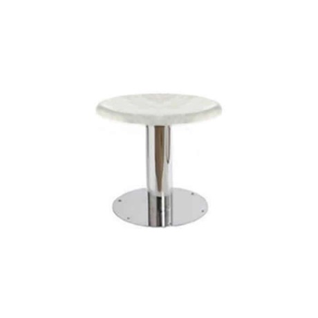 Stainless Metal Leg Werzalit Stool