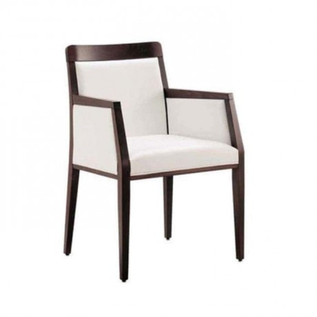 Wooden Home Cafe Restaurant Arm Chair