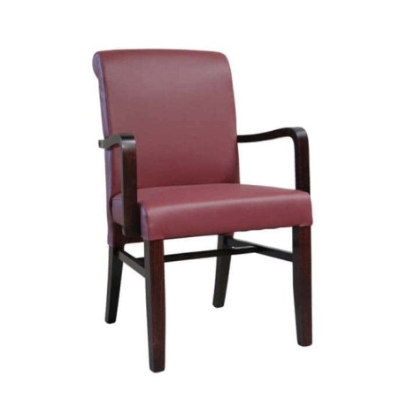 Bordeaux Leather Armchair