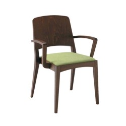 Модерен стол, рисуван с орех Модерен стол, рисуван с орех