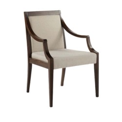 Dark Antique Wooden Arm Chair Dark Antique Wooden Arm Chair