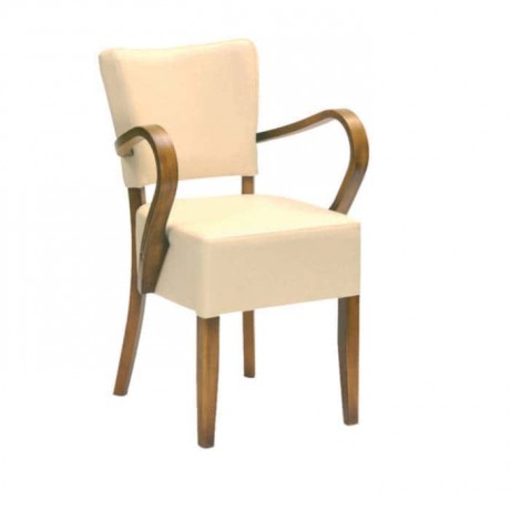  Arm Cream Wooden Wooden Chair