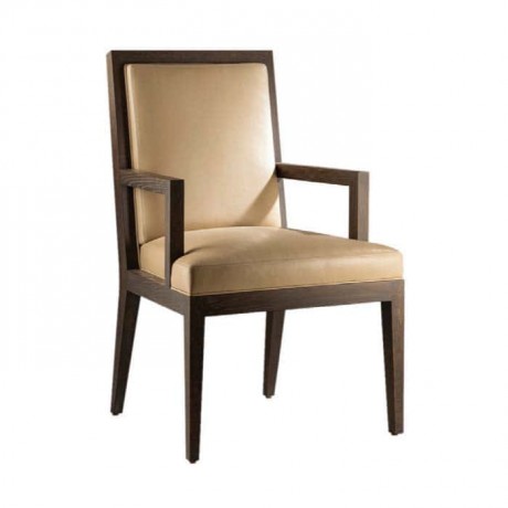 Mink Colored Upholstered Arm Chair