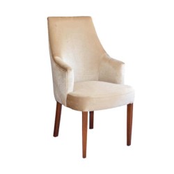 High Backed Fabric Upholstered Arm Chair High Backed Fabric Upholstered Arm Chair